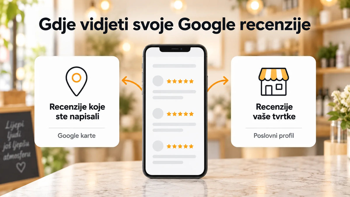 Gdje vidjeti svoje Google recenzije: napisane u Google kartama, primljene u poslovnom profilu